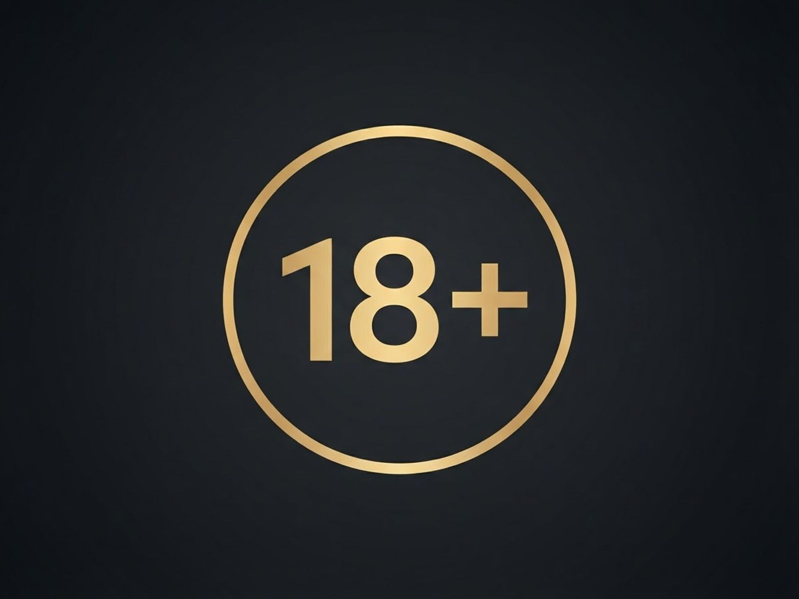 Badge de restriction d'âge 18 ans