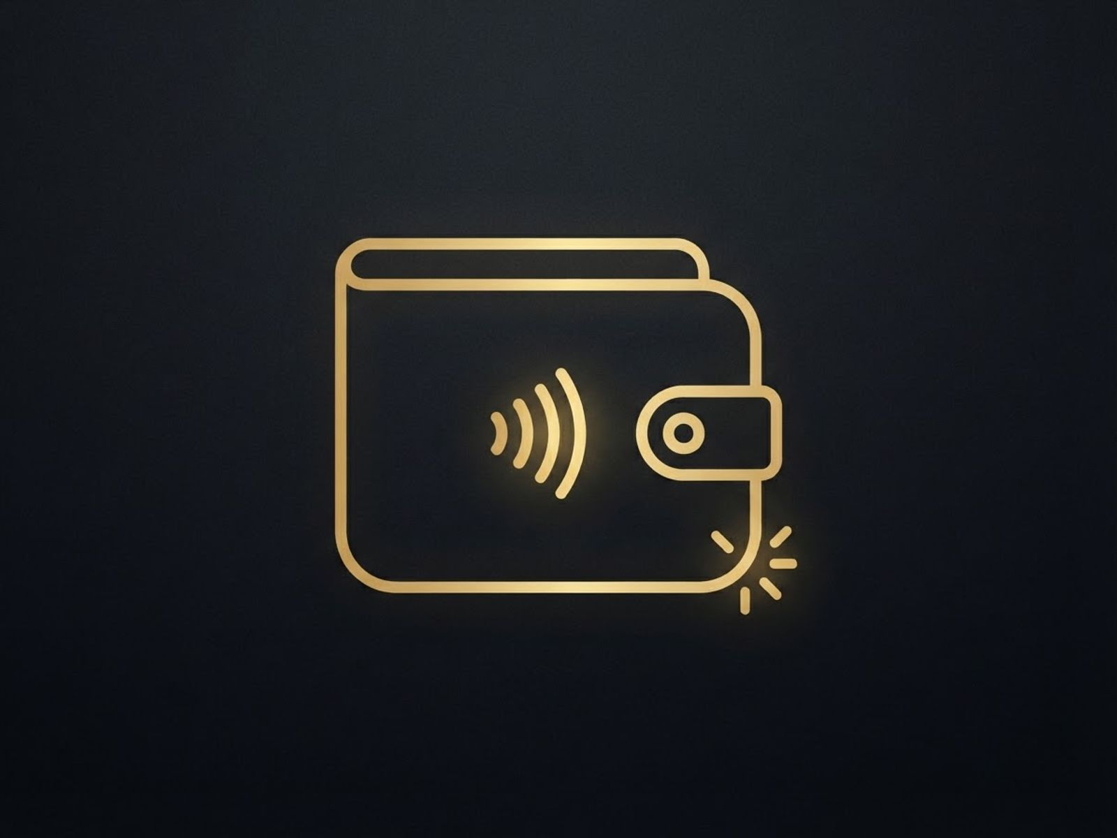 Icône de portefeuille électronique
